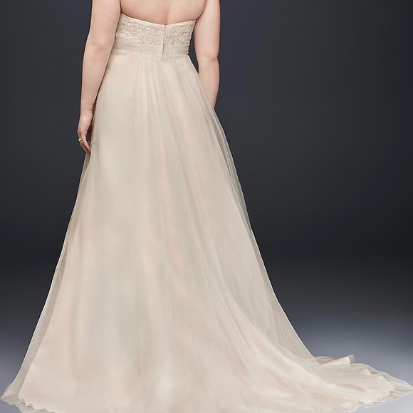 David’s Bridal Wedding Dress. Size 10 - Picture 4 of 15